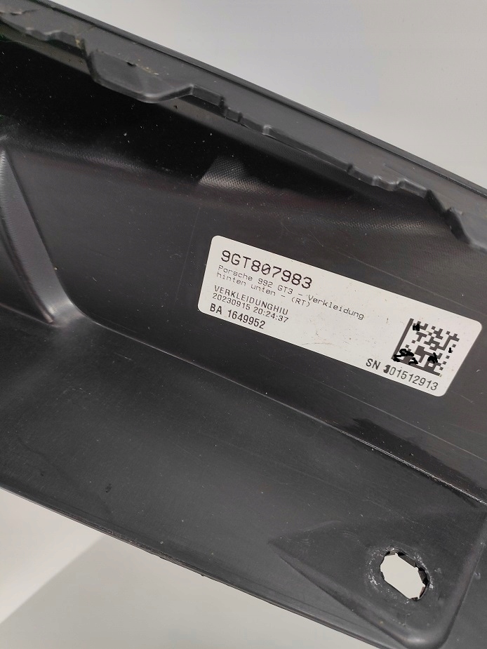 Купить Спойлер бампера задний 9gt807421c porsche 992 gt3