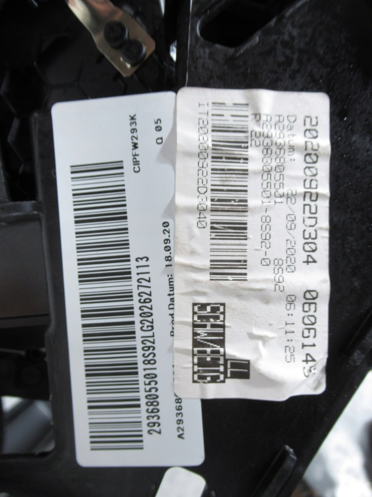 фото №11, Mercedes eqc n293 w293 панель приладів консоль оригінал a2936805501 eqc