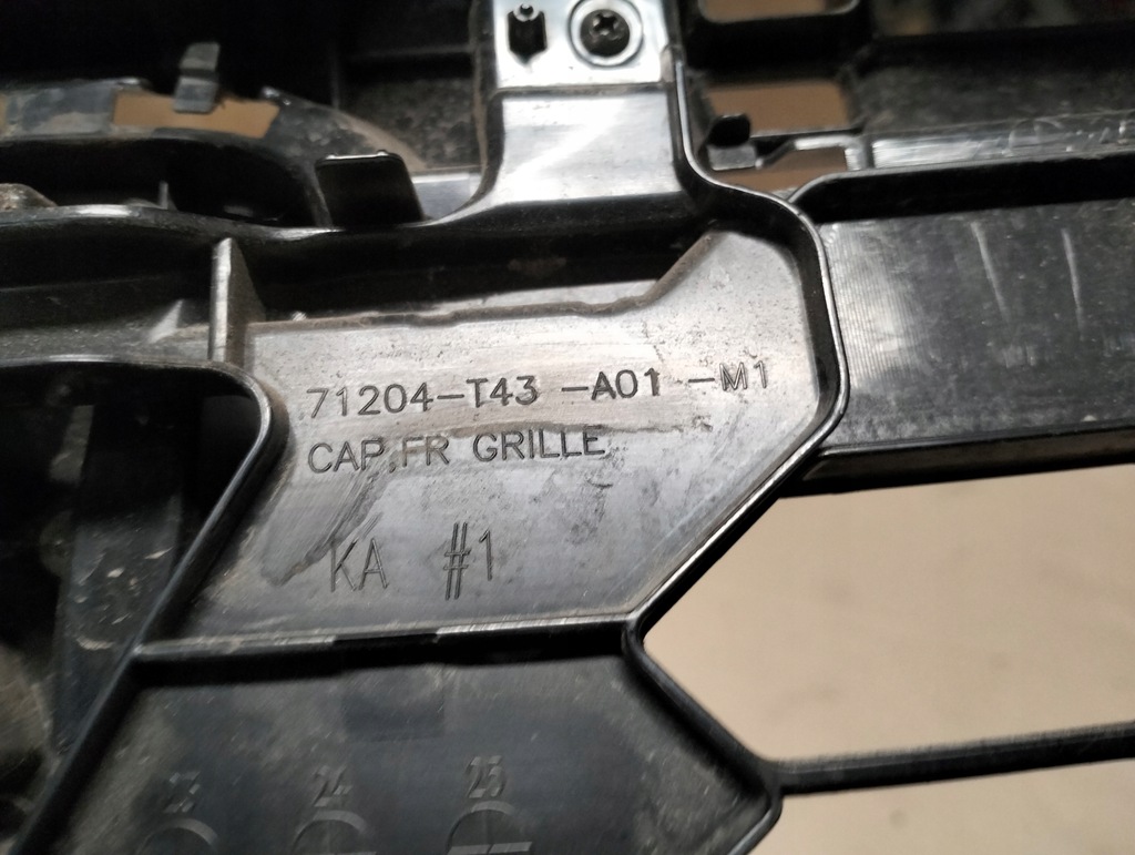 фото №16, Решётка радиатора решётка радиатора 71200t38a510 civic xi