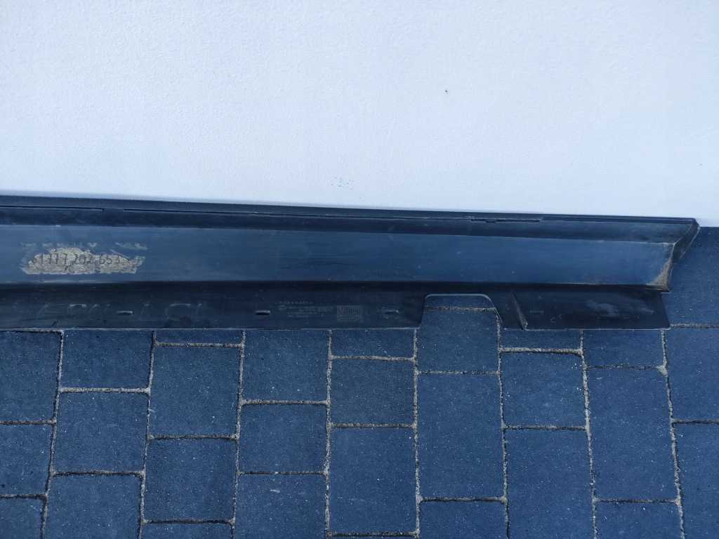 фото №4, Bmw 3 e90 lci молдинг поріг ліва