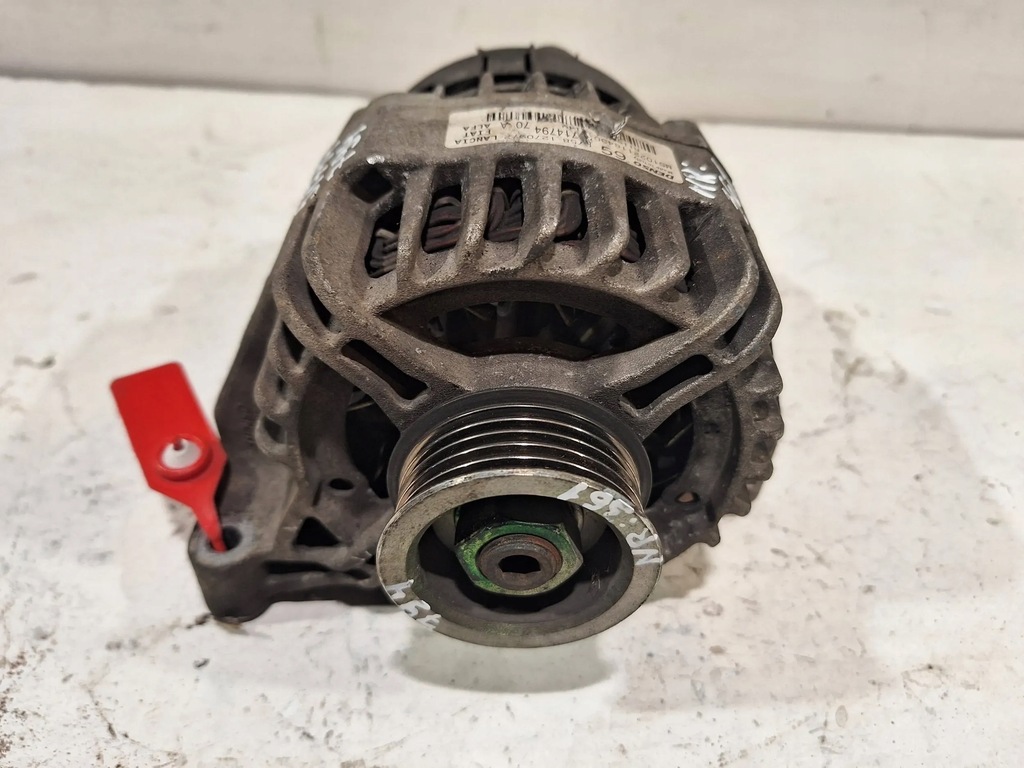 фото №5, Генератор denso 51714794 14v 70a fiat panda ii 1.2 8v 69km 03-