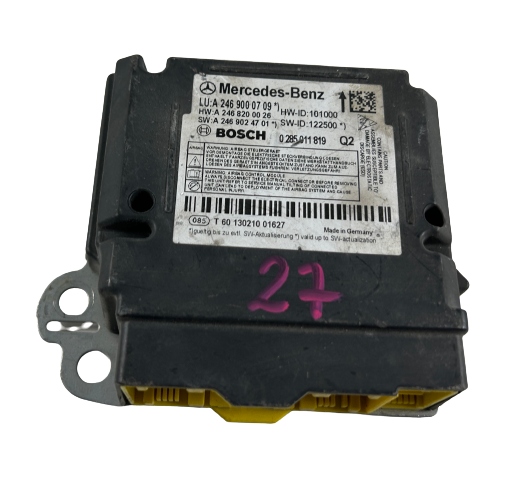 фото №1, Модуль датчик подушка безпеки mercedes b 246 a2469000709
