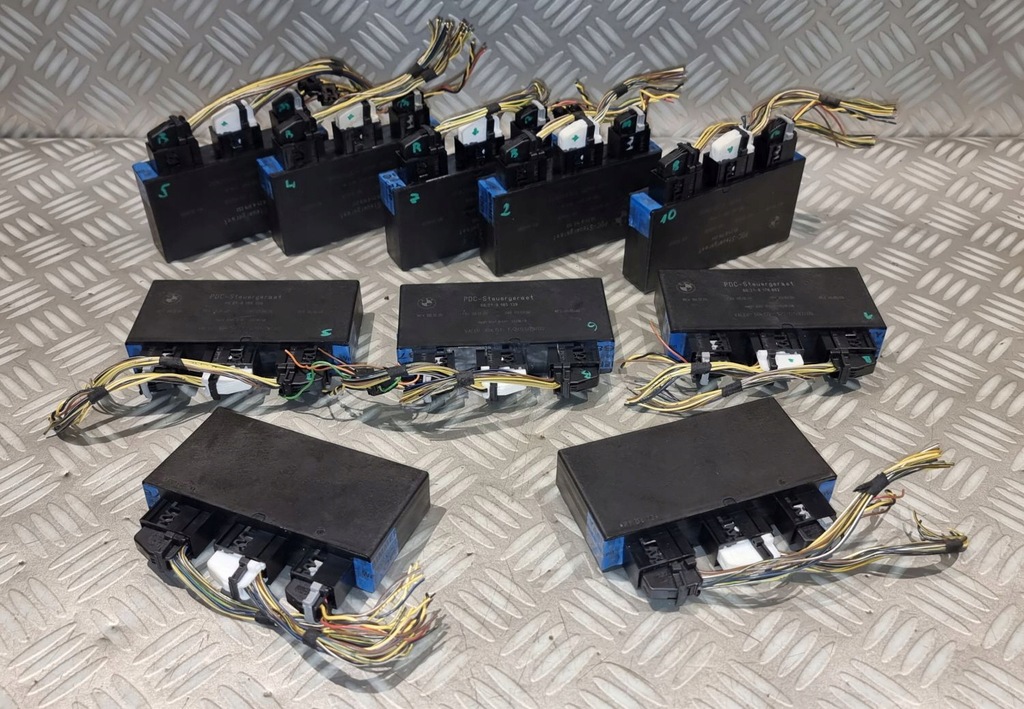 фото №5, Bmw e60 e61 модуль блок керування паркування датчиків pdc 9116264 роз'єми джгут