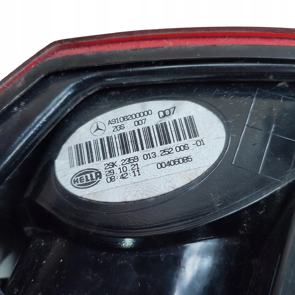 фото №14, Лампа лівий задня mercedes sprinter 910 a9108200000