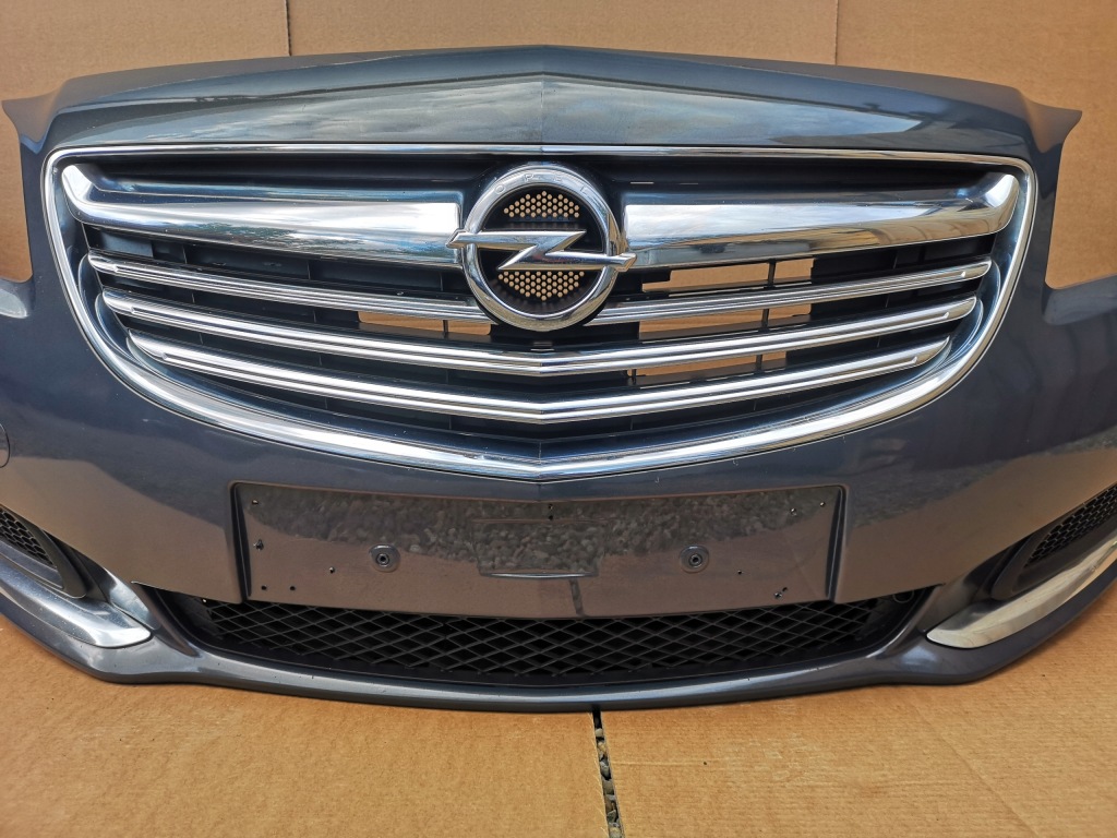 Opel insignia a рестайлінг  13-17 бампер передній комплектний  омивачі колір z190 Зі Шроту