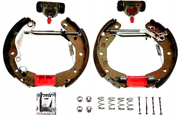 фото №1, Trw тормозные колодки тормозные chevrolet aveo хэтчбек 1.2