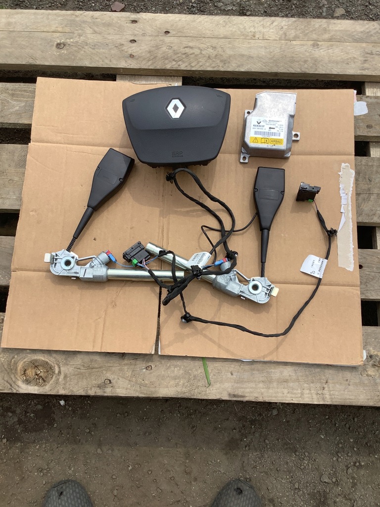 фото №1, Подушка безпеки подушка водія натягувачі kangoo ii iii lift