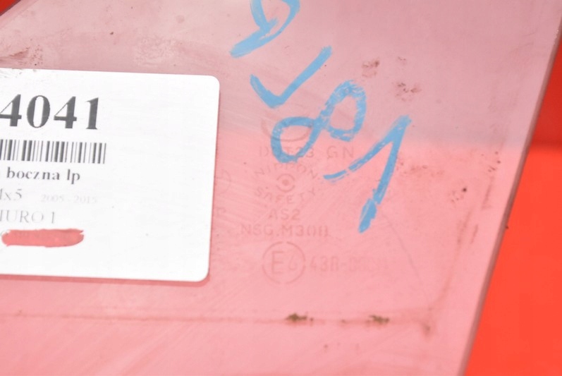 фото №9, Стекло боковая левая перед передняя малый mazda mx5 mx-5 3 iii nc 05-15