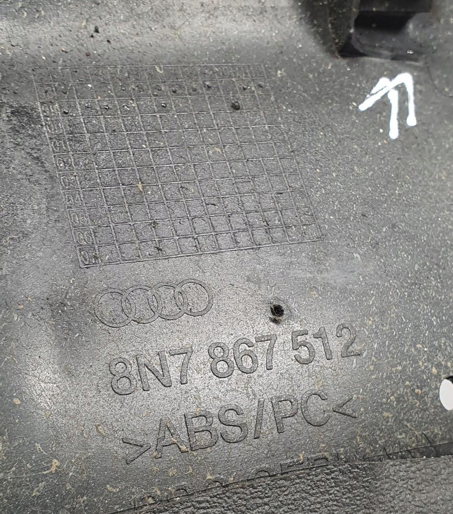 фото №9, Молдинг потолочный audi tt 8n cabrio 8n7867512