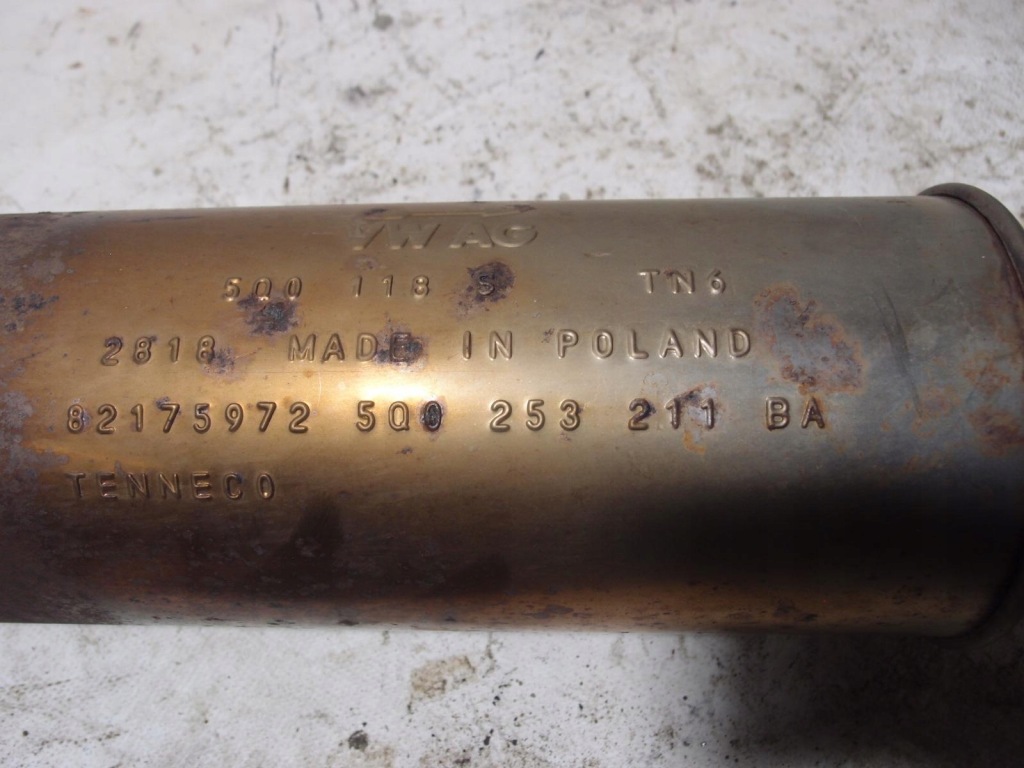 фото №6, Гасник середній vw golf vii 1.0 tsi 5q0253211ba