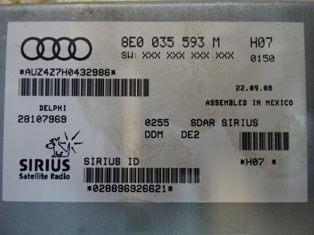 фото №2, Vw passat cc модуль радио 8e0035593m