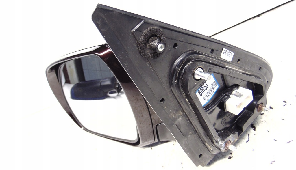 фото №9, Дзеркало ліва hyundai santa fe 2 ii 8pin 5j europa