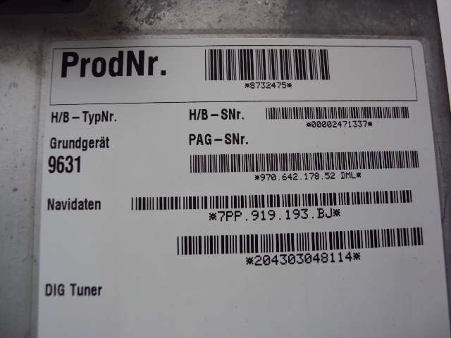 фото №11, Радіо навігація porsche panamera 970 13 r