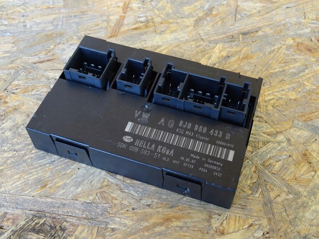 фото №1, Audi tt 8j r32 06-14 модуль комфорта 8j0959433b