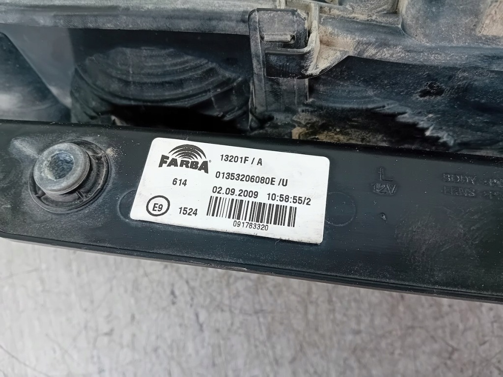 Лампа задня ліва fiat fiorino iv 01353206080 Зі Шроту