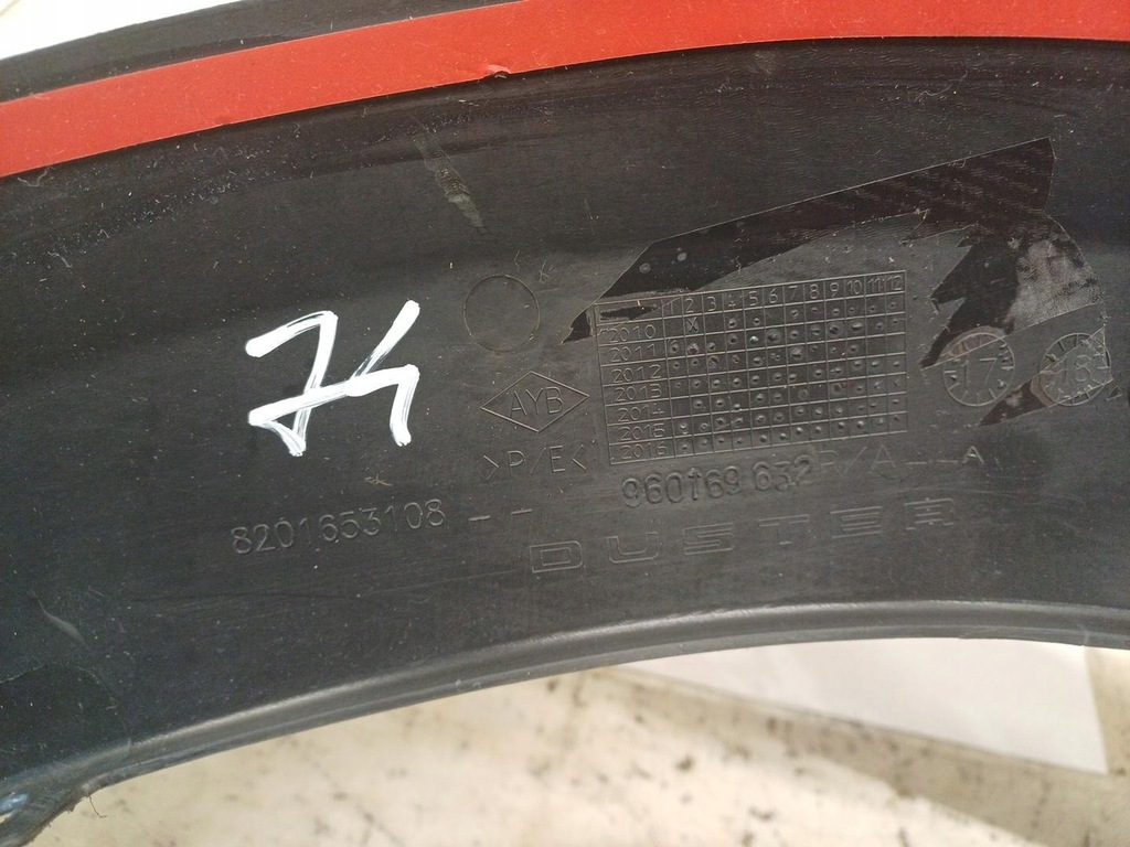 фото №5, Молдинг крила dacia duster 960169632r