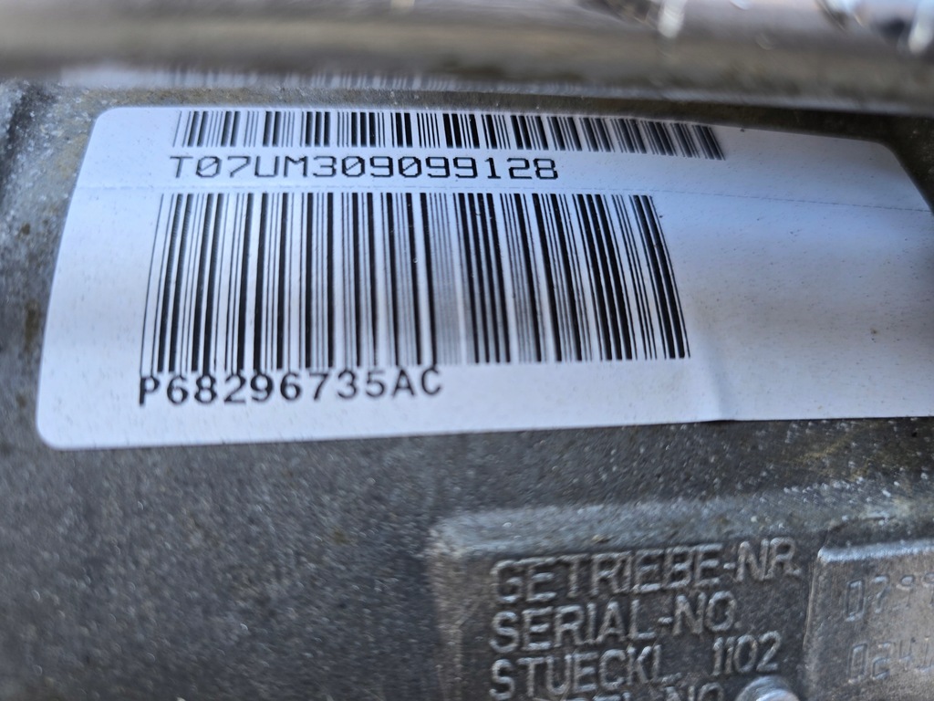 фото №8, Коробка передач передач jeep wrangler gladiator 3.0 d 68338912aa p68296735ac nr322s