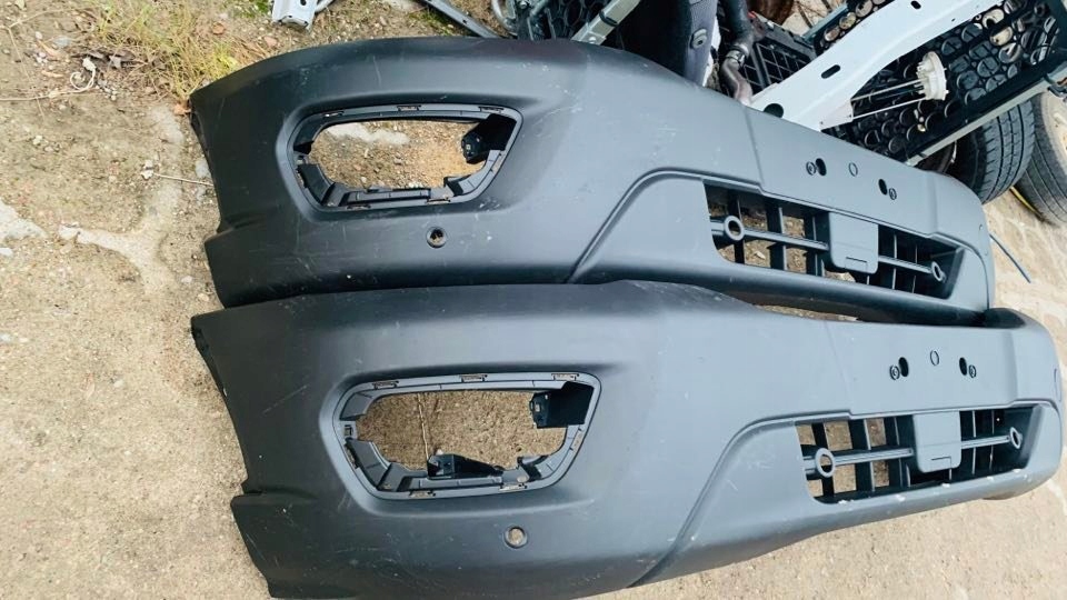 фото №6, Ford transit mk8 lift решётка противотуманной фары бампера kk31-r19952-b 2020 2021 2022