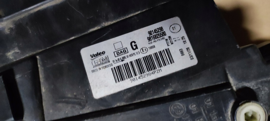 фото №7, Лампа перед opel combo e