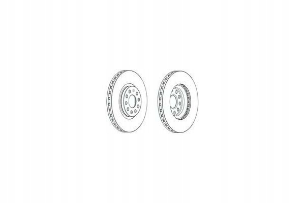 фото №1, Ferodo тормозные диски тормозные 2szt. seat alhambra tarrac