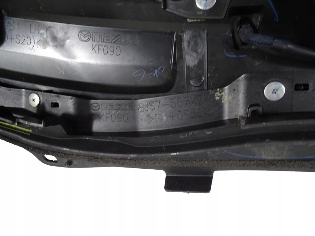 фото №8, Жабо пластиковый mazda 3 bm bn 2013-2019 europa - комплект