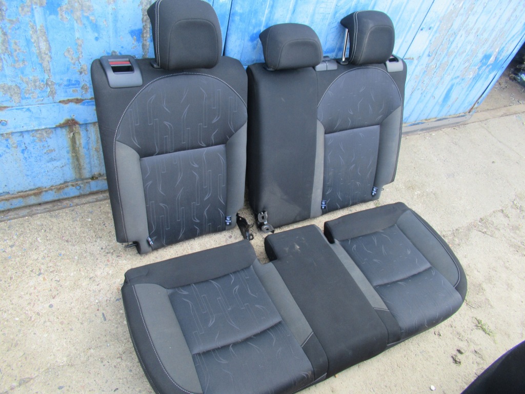 фото №9, Citroen c4 ii b7 сиденья с подогревом заднее сиденье комплект europa ładne