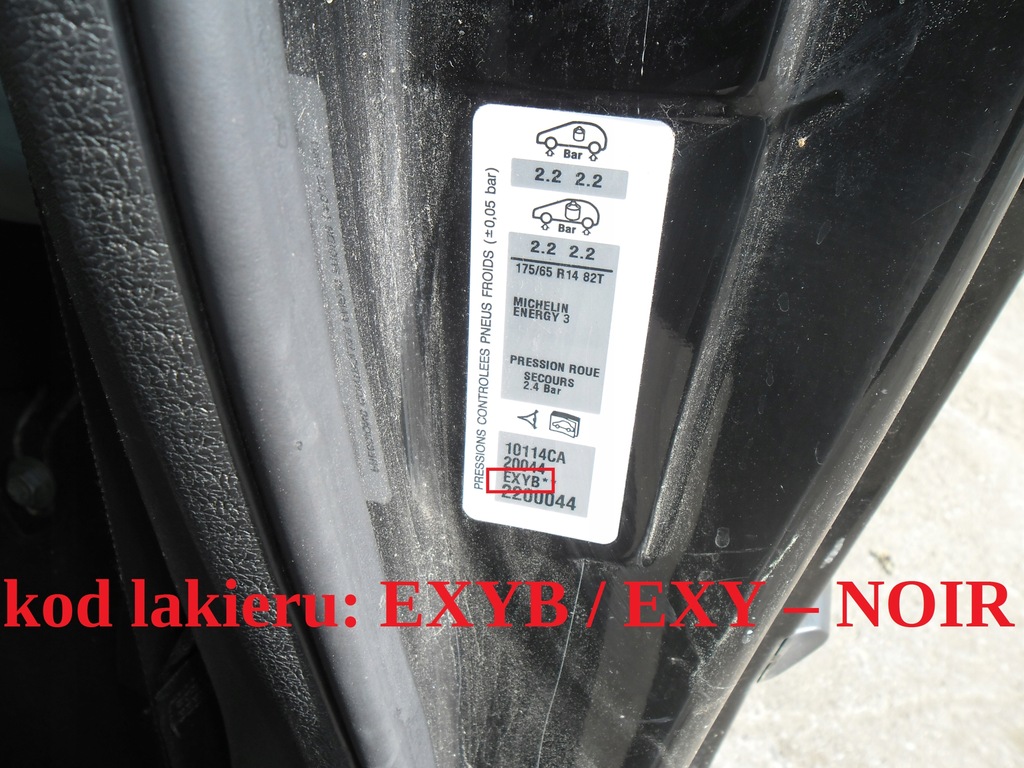 фото №15, Кришка багажника задня багажника + скло задня exy exyb citroen c2 i phi 02-05