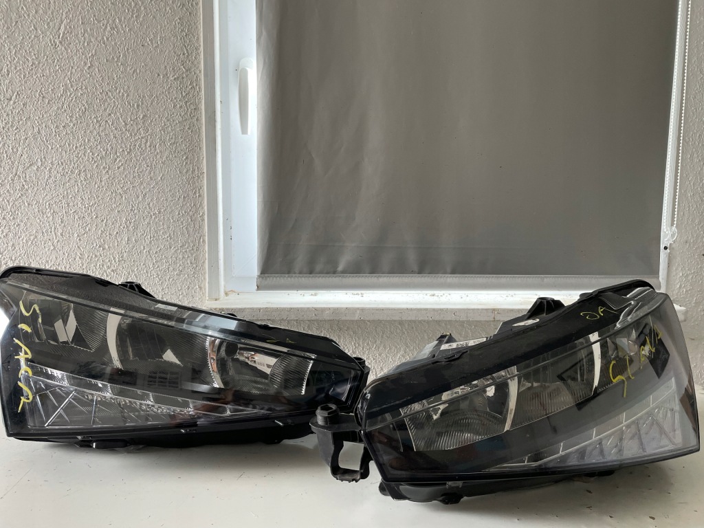 фото №1, Лампи перед передні led skoda scala 657 657941016 657941015 оригінал p/l