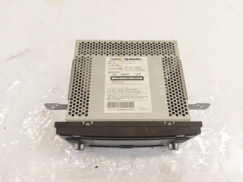 фото №7, Радіо радіопрогравач cd 86201sc400 clarion subaru forester iii sh suv