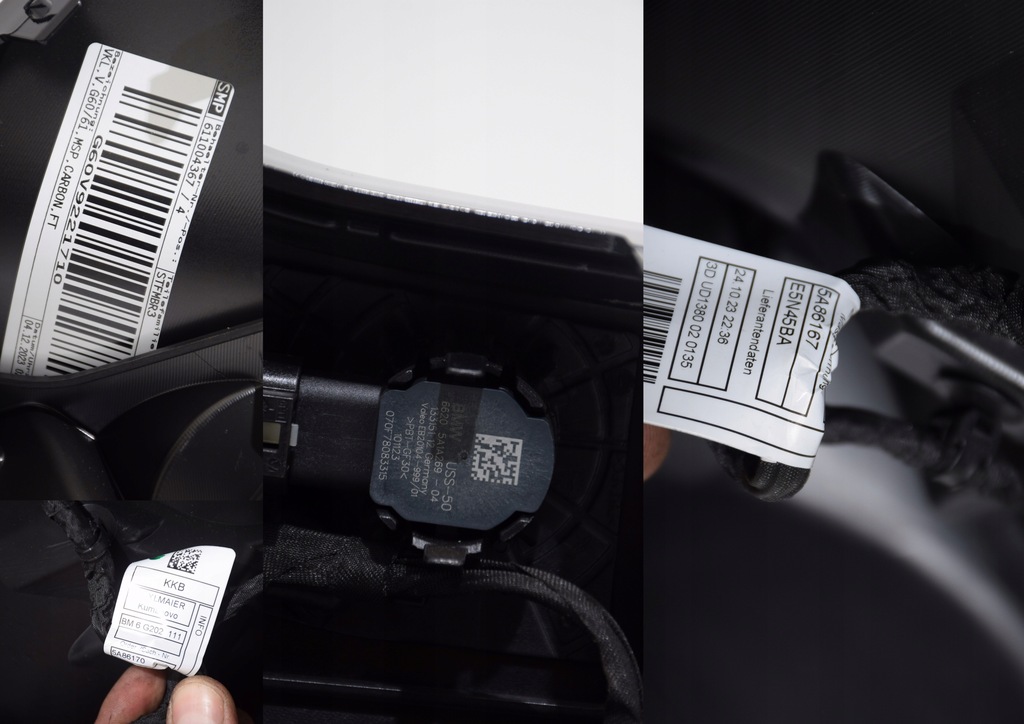 фото №15, Bmw 5 g60 g61 бампер перед m-pakiet 6 pdc carbonschwarz 416