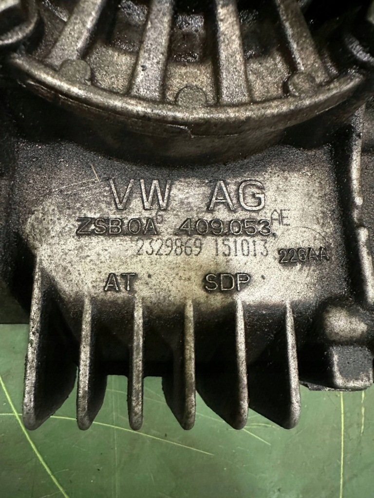 Zsb0a409053ae редуктор коробки передач rozdzielnia привода volkswagen tiguan Киев