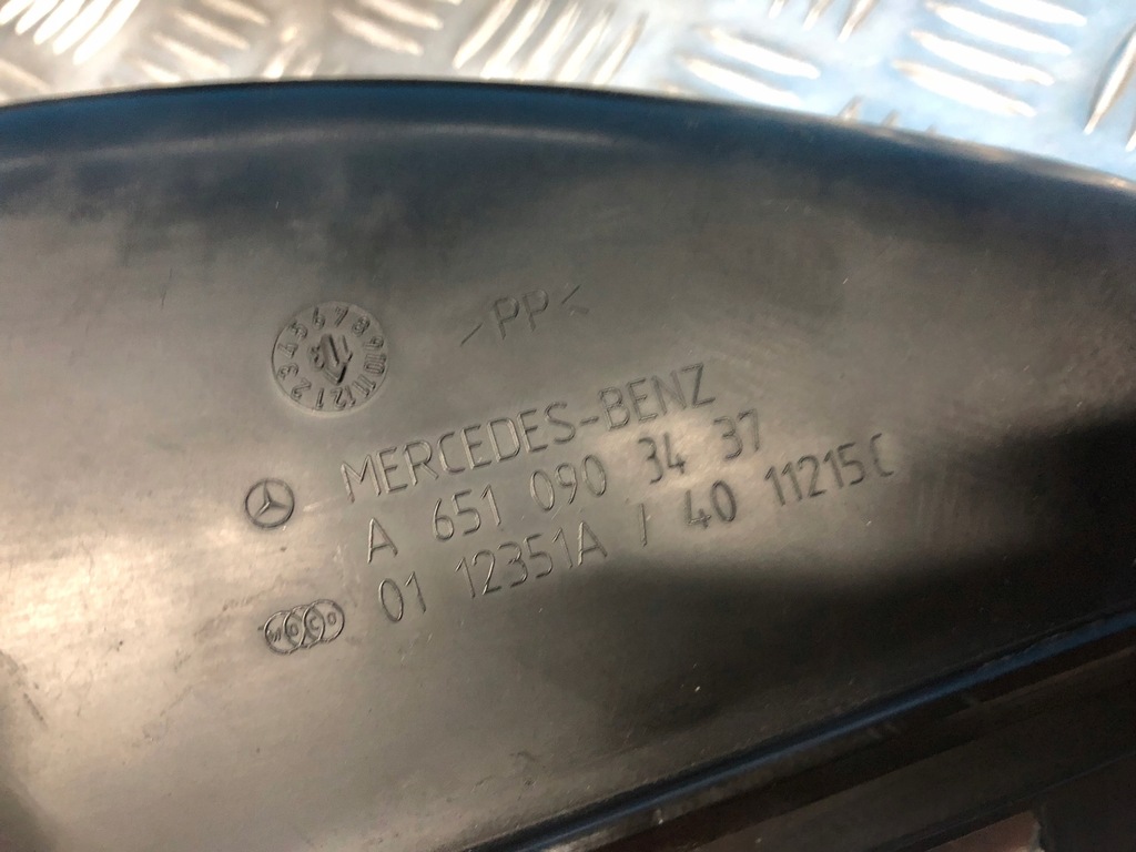 фото №4, Mercedes-benz оригинальный номер a6510903437 воздухозаборник воздуха труба