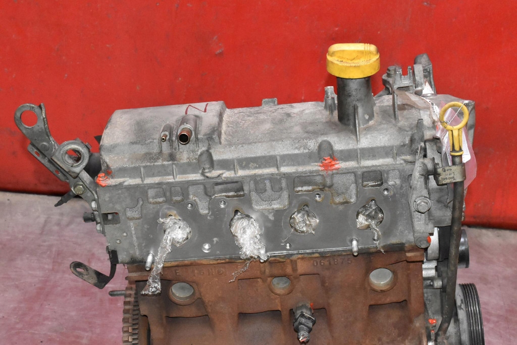 фото №9, Двигун блок двигуна бензиновий k7mf710 dacia logan mcv 1 i 1.6 8v 87 km lift 07-12