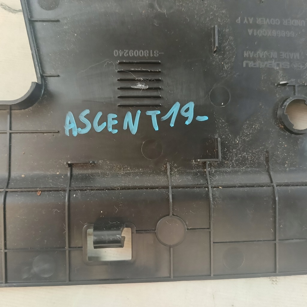 фото №7, Subaru ascent 19- захист панелі приладової панелі пасажира usa 66066xc01a