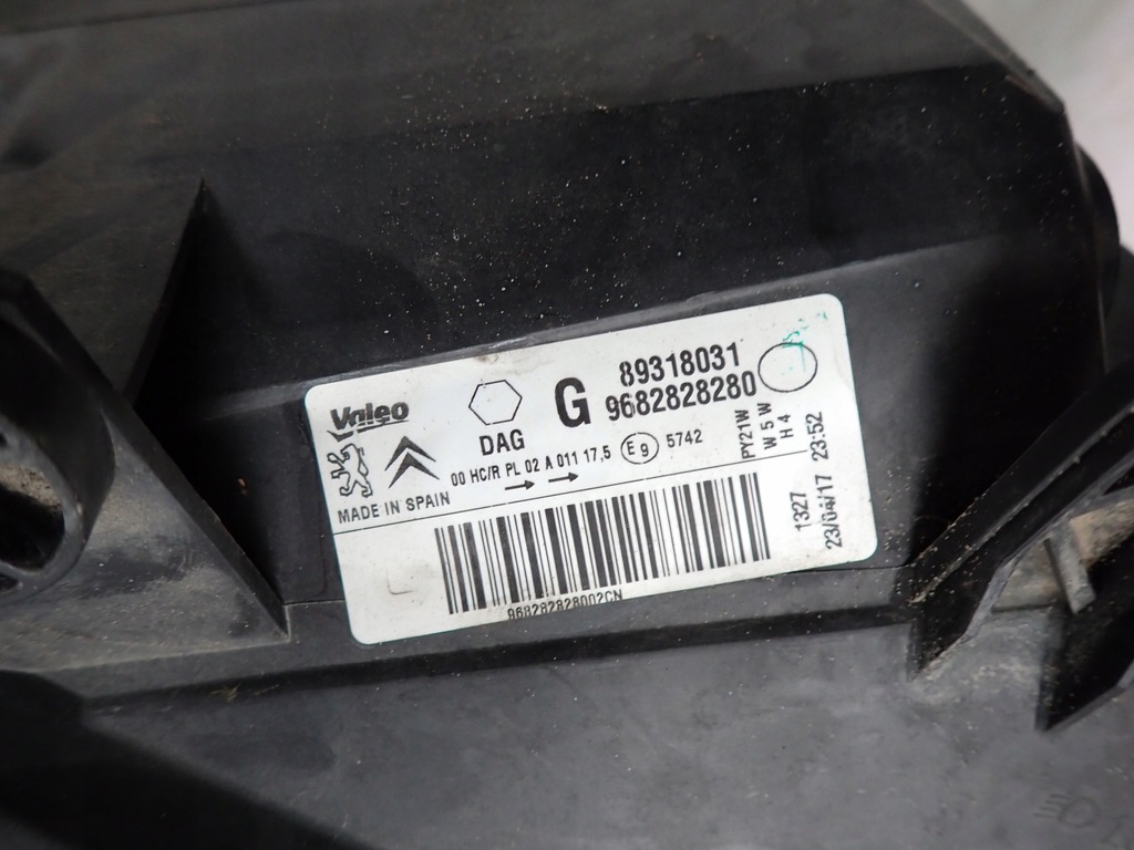 фото №9, Citroen berlingo 2 ii lift 12- peugeot partner лампа ліва перед передня