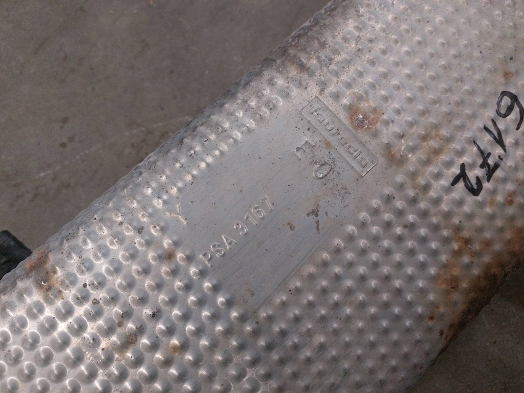 фото №8, Гасник вихлоп кінцевий + середній citroen berlingo ii 1.6 hdi psa 3167