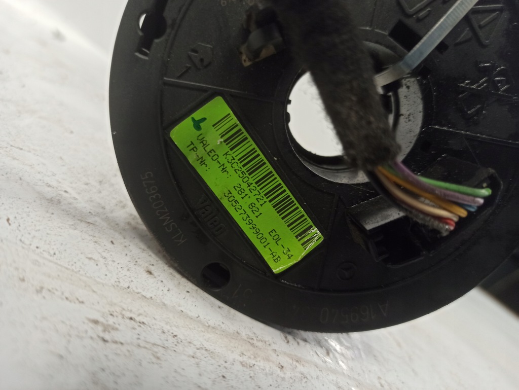 фото №6, Mercedes a-klasa w169 стрічка подушка безпеки шлейф a1695402345