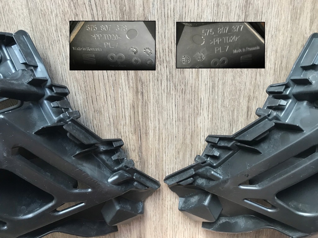 фото №9, Seat ateca 2016-2020 напрямні бампера задня l+p оригінальний номер