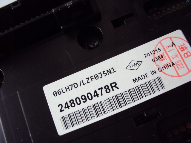 фото №7, Лічильник прилади renault kangoo iii 1.3 tce 22 r