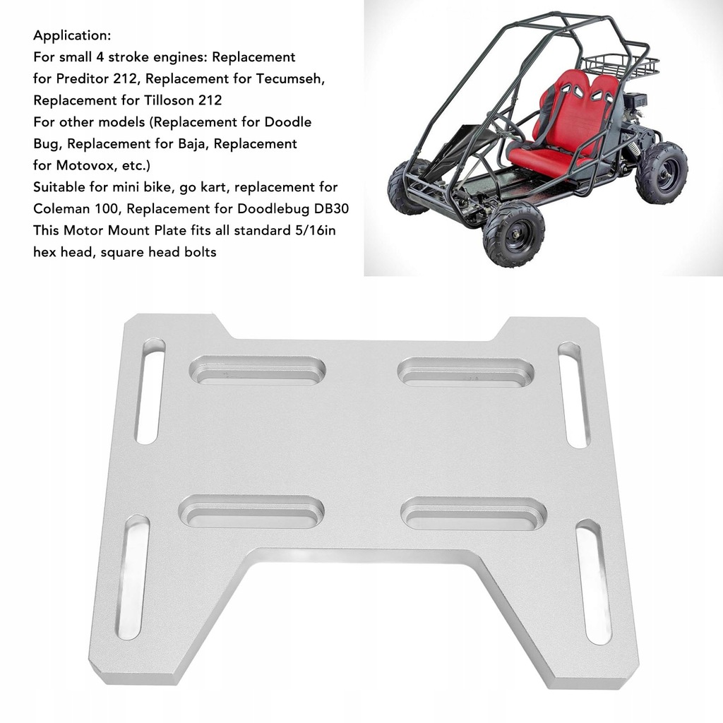 фото №15, Плита кронштейн адаптер крепления двигателя двигателя