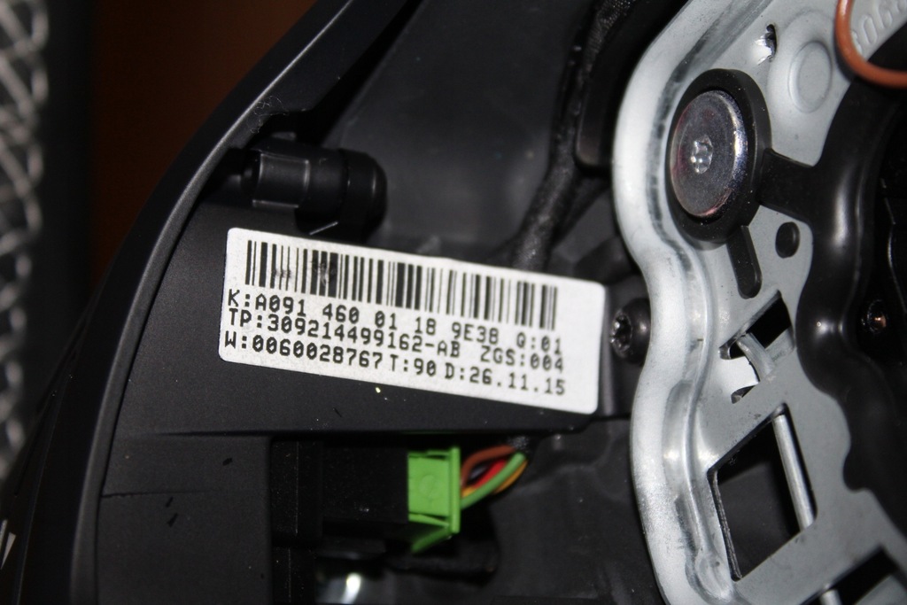 фото №8, Воздуховод f1 jak nowa infiniti q30