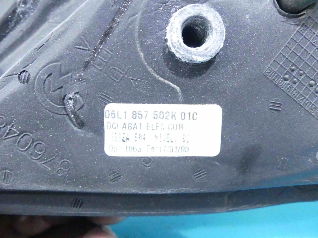 фото №7, Зеркало правое 8pin seat ibiza iii 6l szary europa