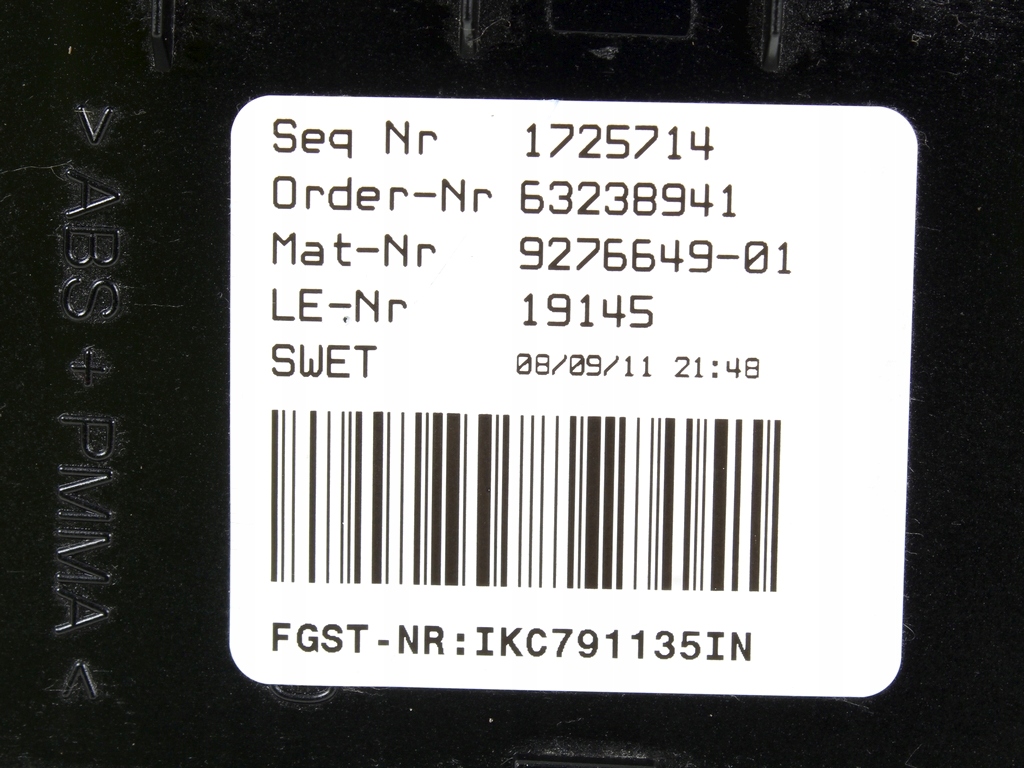 фото №9, Прилади лічильник bmw f10 f11 520d 2.0d 09-13