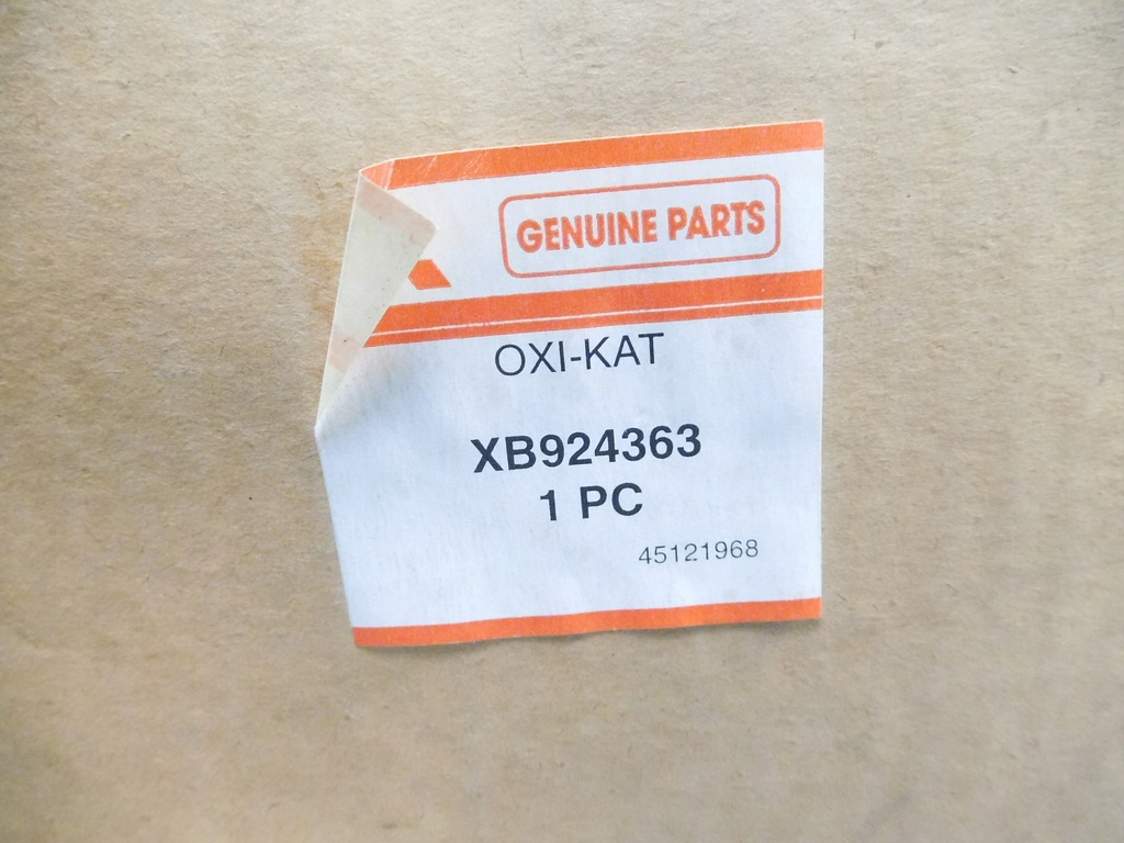 фото №6, Oxi-kat mitsubishi pajero оригинальный номер xb924363