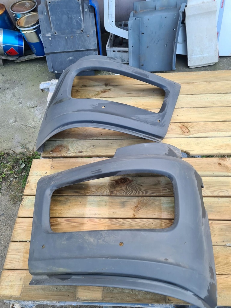 фото №1, Панель фары mercedes atego левый правый