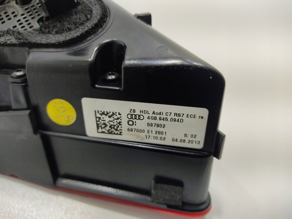 фото №8, Лампа правая задняя задняя audi a7 rs7 4g 4g8945094d 2010-2014 europa