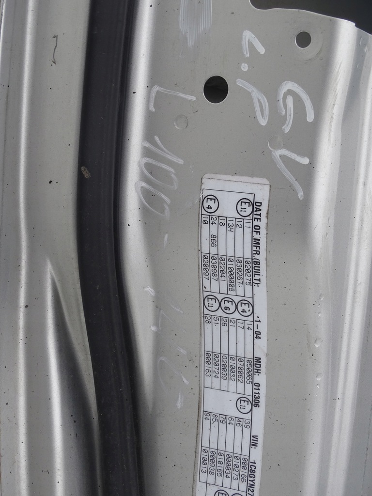 фото №12, Двері перед передні ліва chrysler voyager iv