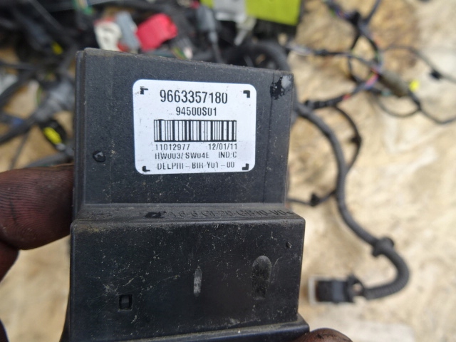 фото №5, Электропроводка жгут двигателя peugeot 5008 eu