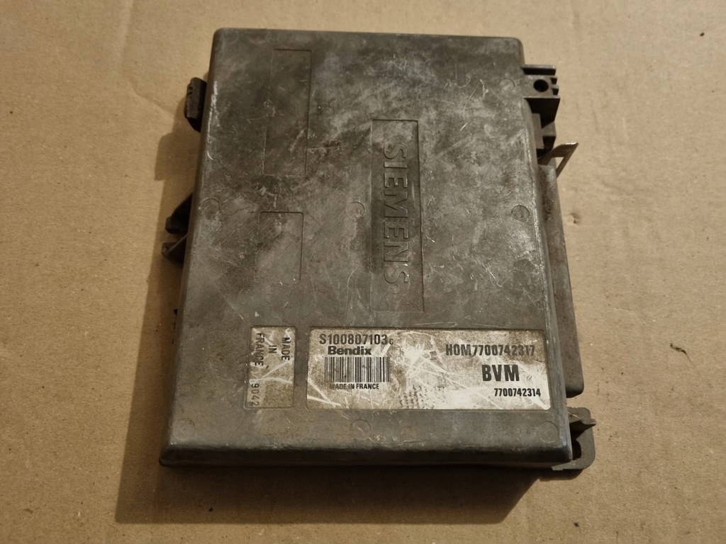 фото №1, Бортовий комп'ютер блок керування двигуна renault safrane 2.2