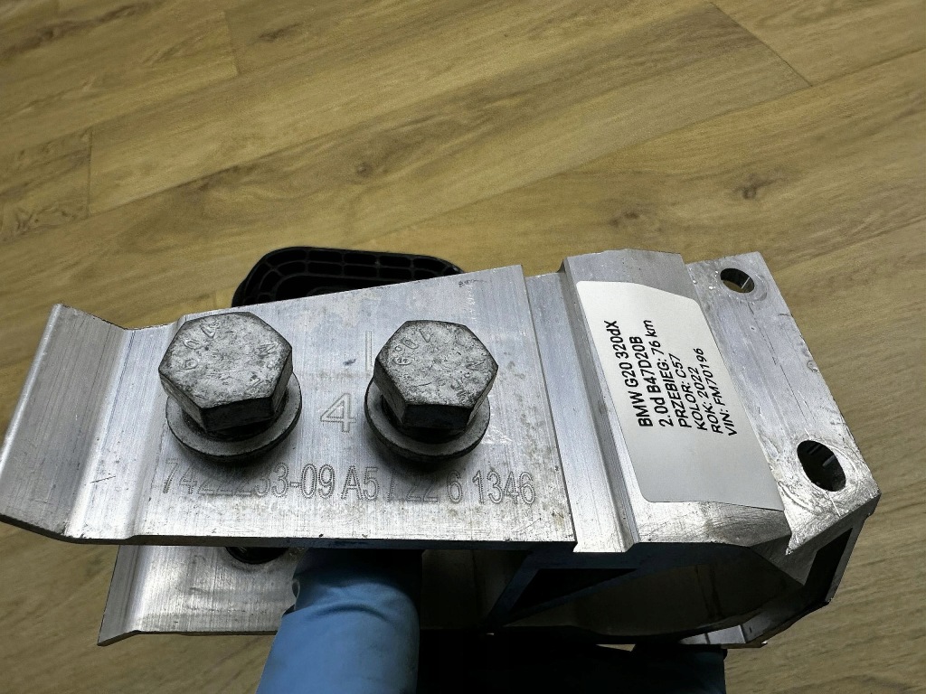 Bmw 3 g20 g21 320dx b47 m-pakiet 22r. 76km кронштейн кронштейн радиатора левая Недорого